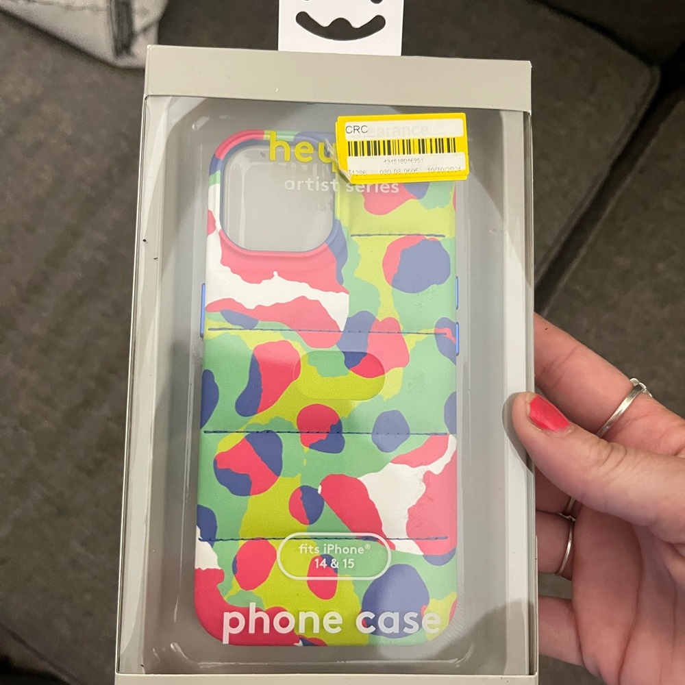 heyday Red and Green Phone Case Vibrant Design
